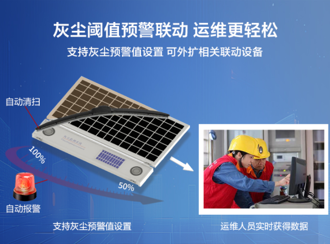 清洗時機不再靠猜：光伏灰塵監(jiān)測儀精準(zhǔn)量化污染比
