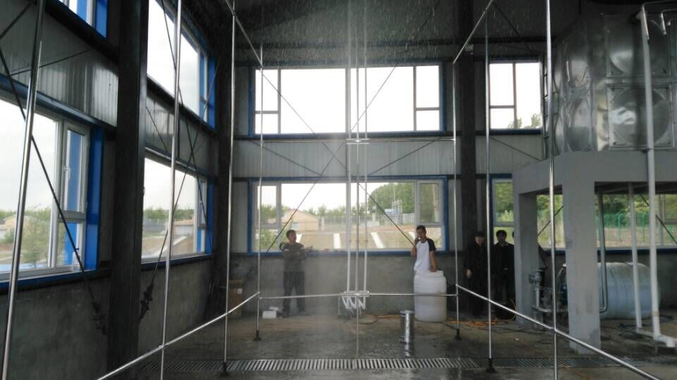 四川成都人工模擬降雨試驗場
