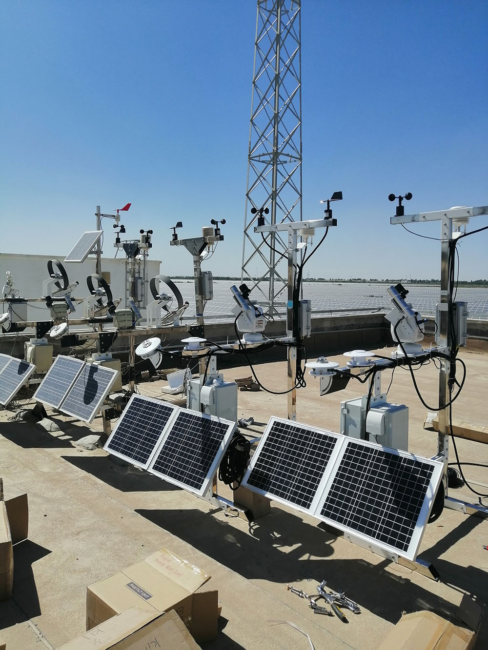 山西光伏電站氣象站安裝位置